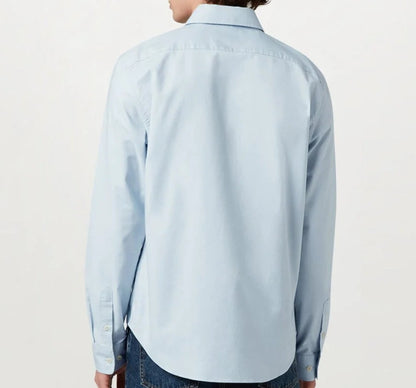 BELSTAFF STREET LONG SLEEVE COTTON SHIRT SKY BLUE 3XL RRP £130 BNWT