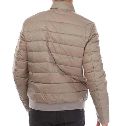 BELSTAFF CIRCUIT DOWN PUFFA BOMBER JACKET TONAL CHROME GREY RRP £350 BNWT