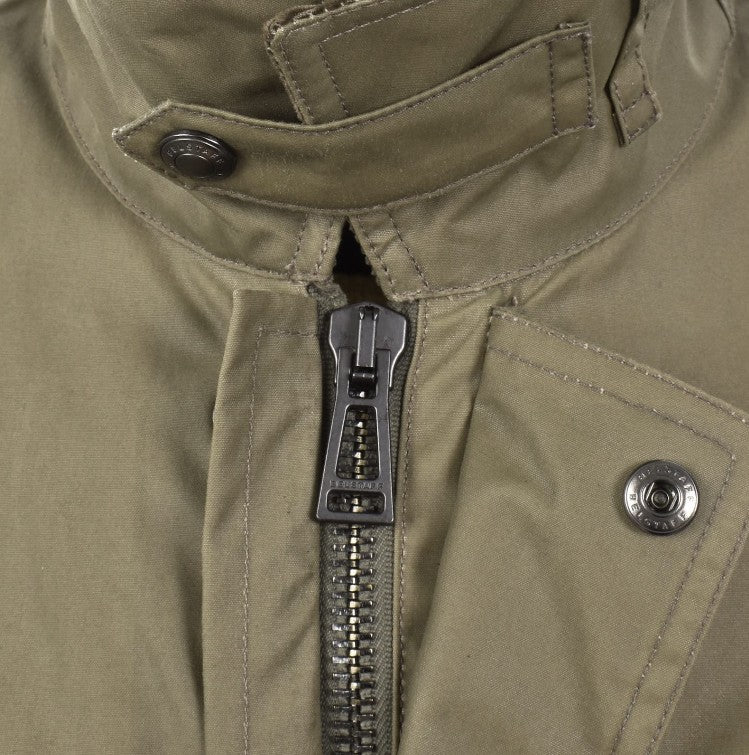 BELSTAFF INCLINE WAXED COTTON FIELD JACKET FATIGUE GREEN UK42 XL RRP £395 BNWT