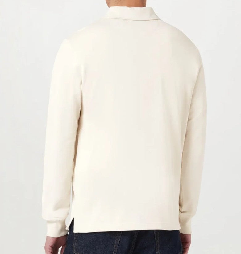 BELSTAFF CURATOR QUARTER ZIP COTTON SWEATSHIRT SILVER BIRCH RRP £180 NEW