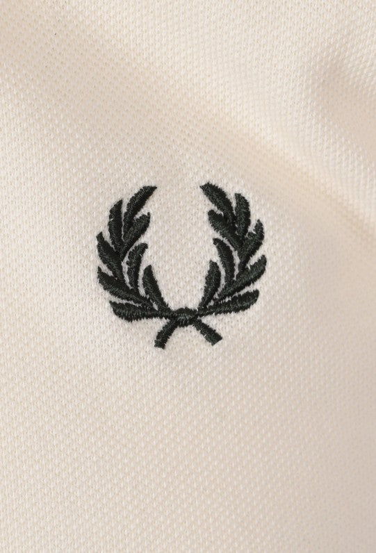 FRED PERRY TWIN TIPPED PIQUE POLO SHIRT ECRU/OXBLOOD/GRASSROOTS 3XL RRP £80 BNWT