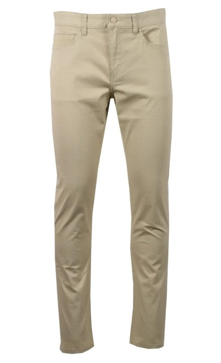 HUGO BOSS H-DELAWARE COTTON TROUSERS OPEN BEIGE RRP £139 NEW WITH TAGS