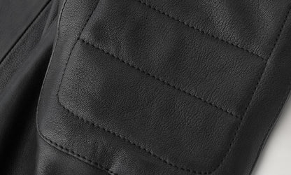 BELSTAFF T RACER CHEVIOT LEATHER BIKER JACKET BLACK RRP £850 BNWT