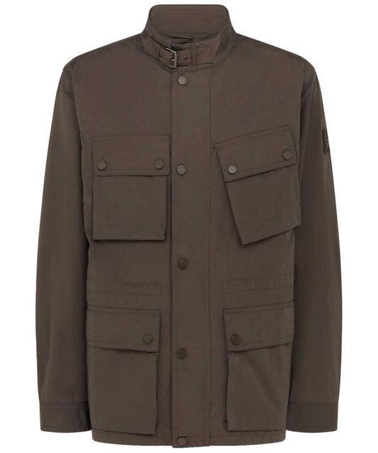 BELSTAFF SERVICE ALPHA NYLON FIELDMASTER JACKET ARMY OLIVE M RRP £350 BNWT