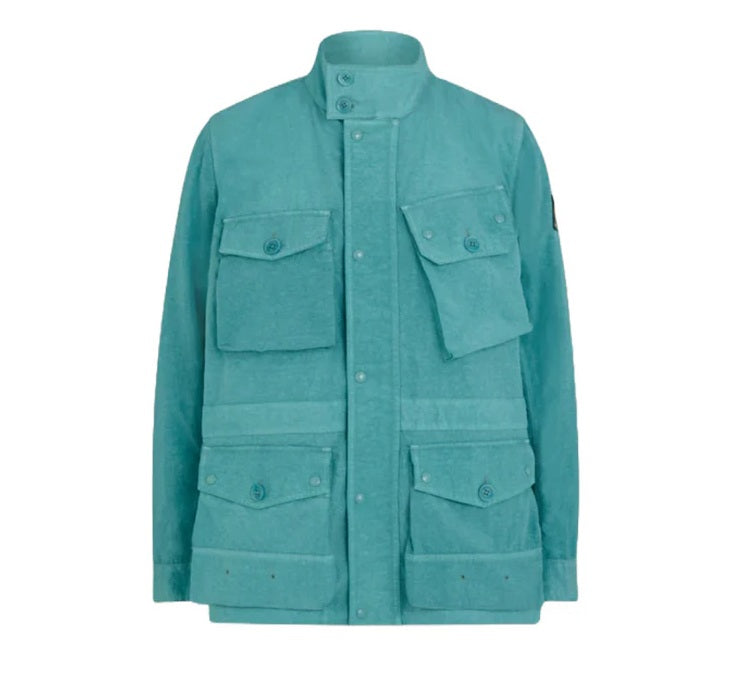 BELSTAFF DECKMASTER JACKET OIL BLUE RRP £695 BNWT