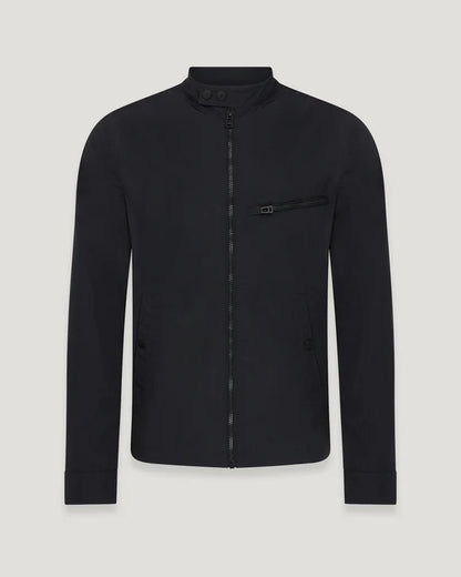 BELSTAFF WALKHAM ALPHA NYLON BIKER JACKET BLACK UK44 2XL RRP £275 BNWT