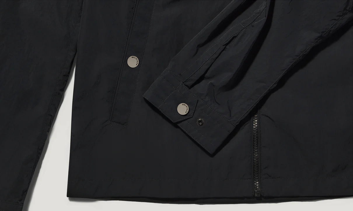 BELSTAFF WALKHAM ALPHA NYLON BIKER JACKET BLACK UK44 2XL RRP £275 BNWT