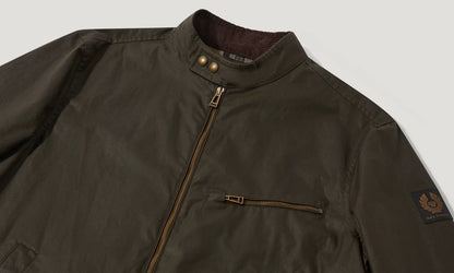 BELSTAFF WALKHAM WAX COTTON BIKER JACKET FADED OLIVE RRP £375 BNWT