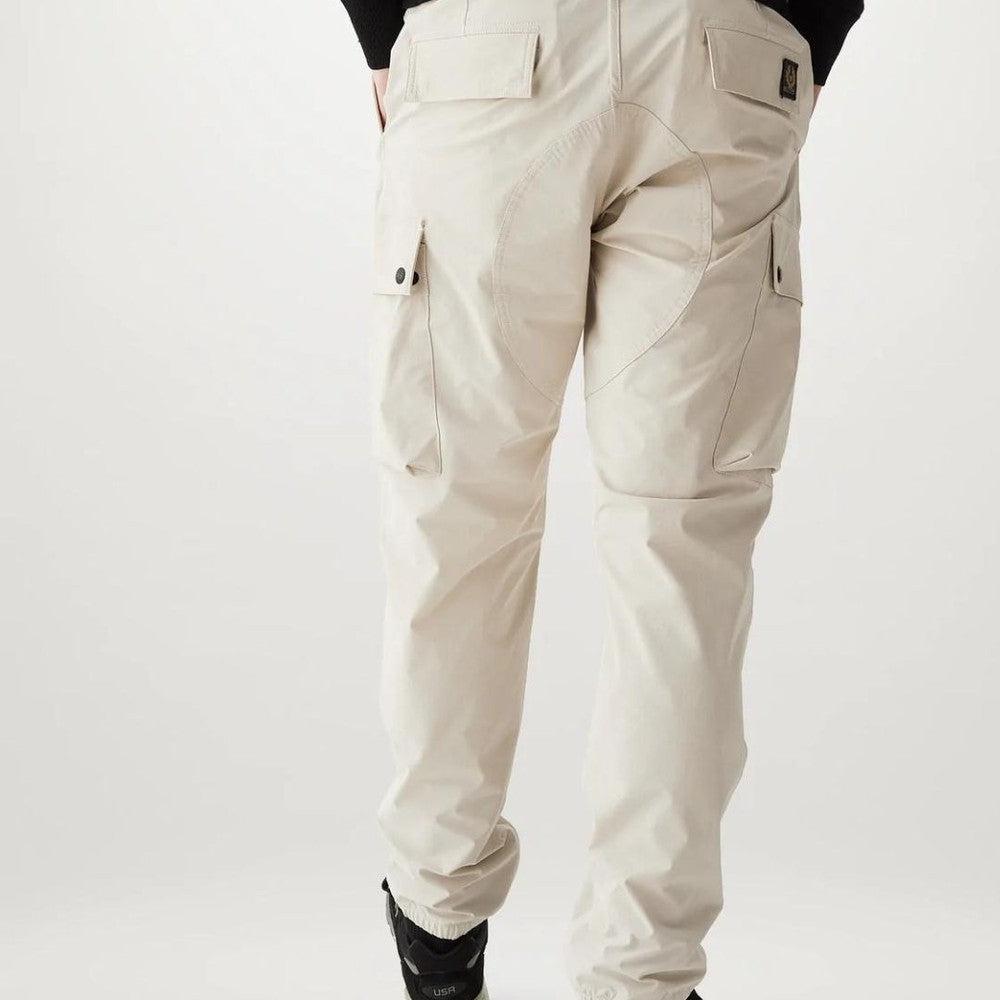 BELSTAFF TECHMASTER CARGO TROUSERS IN FAWN XL APPROX 36 WAIST RRP £225 BNWT