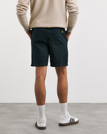 LYLE & SCOTT COTTON LINEN SHORTS NAVY BLUE 4XL RRP £52