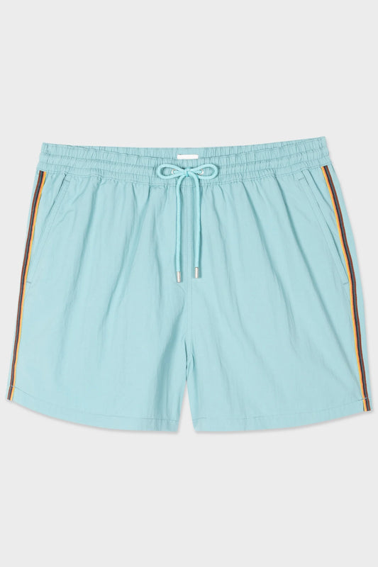 PAUL SMITH PS ARTIST STRIPE SWIM SHORTS PETROL BLUE XL RRP £130 BNWT