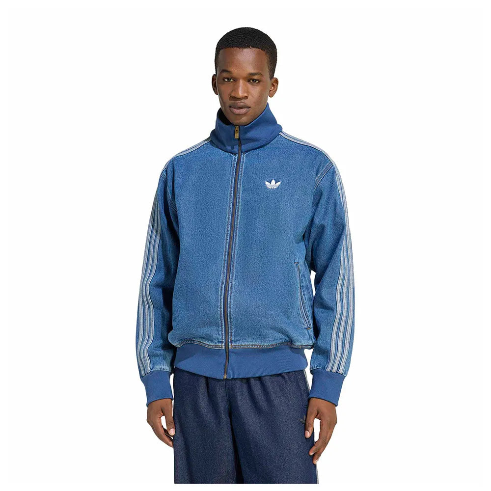 ADIDAS ORIGINALS ADICOLOUR DENIM FIREBIRD TRACK JACKET INDIGO BLUE XL RRP £85 BNWT