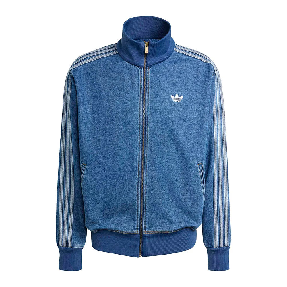 ADIDAS ORIGINALS ADICOLOUR DENIM FIREBIRD TRACK JACKET INDIGO BLUE XL RRP £85 BNWT