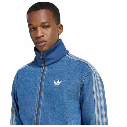 ADIDAS ORIGINALS ADICOLOUR DENIM FIREBIRD TRACK JACKET INDIGO BLUE XL RRP £85 BNWT