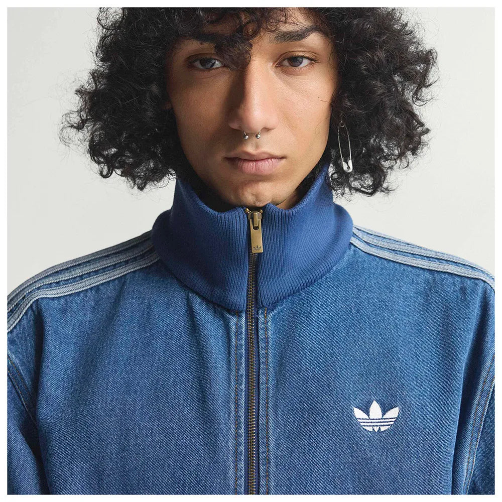 ADIDAS ORIGINALS ADICOLOUR DENIM FIREBIRD TRACK JACKET INDIGO BLUE XL RRP £85 BNWT