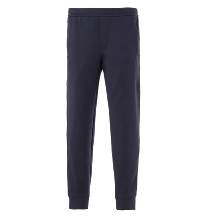 EMPORIO ARMANI NAVY BLUE CONTRAST TAPE JOGGERS SWEATPANTS 2XL RRP £190 BNWT