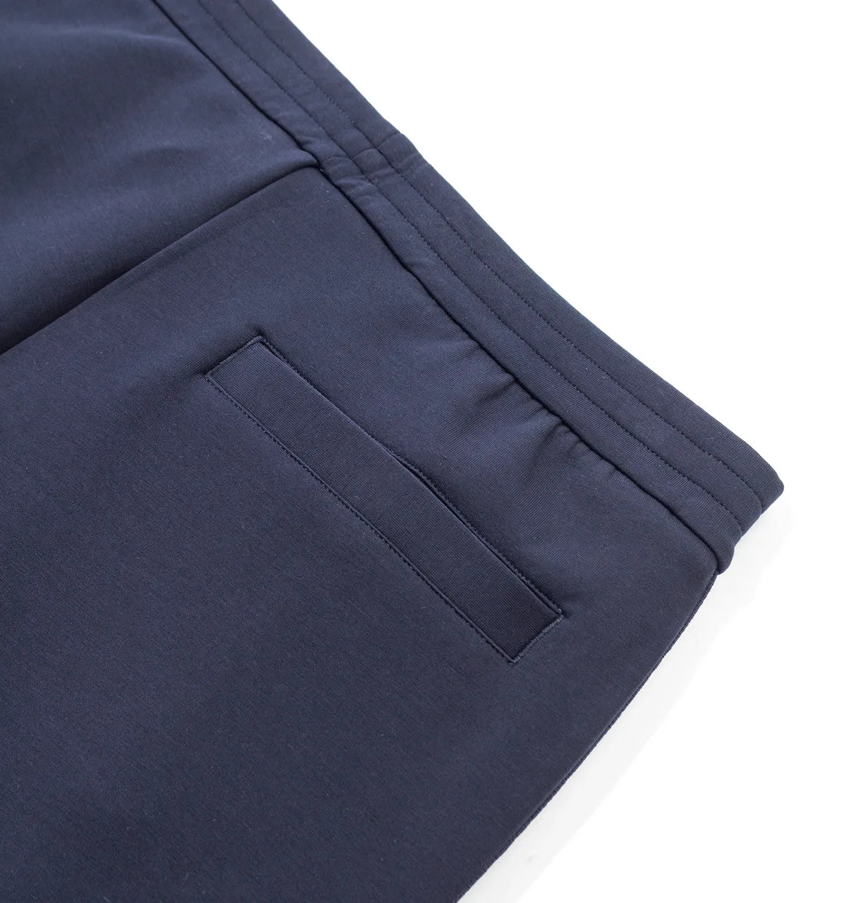EMPORIO ARMANI NAVY BLUE CONTRAST TAPE JOGGERS SWEATPANTS 2XL RRP £190 BNWT