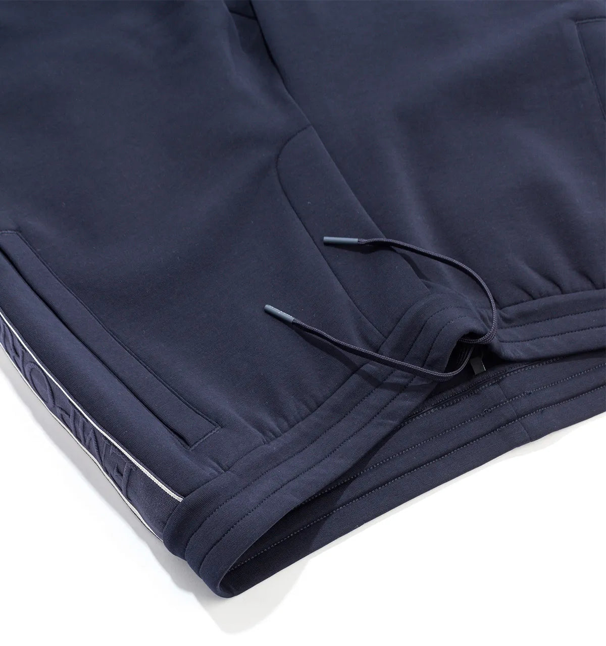 EMPORIO ARMANI NAVY BLUE CONTRAST TAPE JOGGERS SWEATPANTS 2XL RRP £190 BNWT