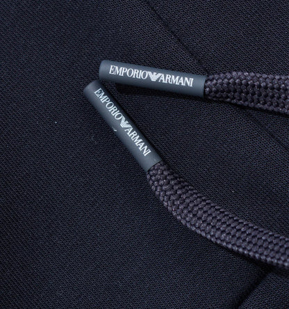 EMPORIO ARMANI NAVY BLUE CONTRAST TAPE JOGGERS SWEATPANTS 2XL RRP £190 BNWT