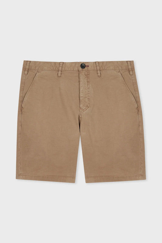 PAUL SMITH PS TAILORED ZEBRA LOGO CHINO SHORTS TAN BROWN RRP £150 BNWT