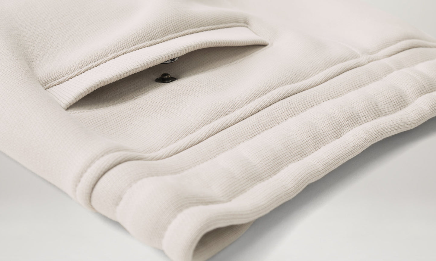 BELSTAFF HOCKLEY HEAVY COTTON JOGGERS TRACK PANTS MOONBEAM 2XL RRP £195 BNWT