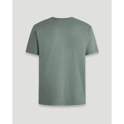 BELSTAFF PHOENIX PATCH COTTON T-SHIRT MINERAL GREEN 2XL RRP £60 BNWT