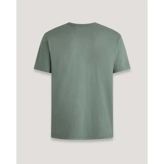 BELSTAFF PHOENIX PATCH COTTON T-SHIRT MINERAL GREEN 2XL RRP £60 BNWT