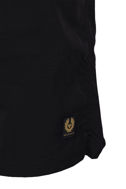 BELSTAFF CLIPPER SWIM SHORTS BLACK RRP £115
