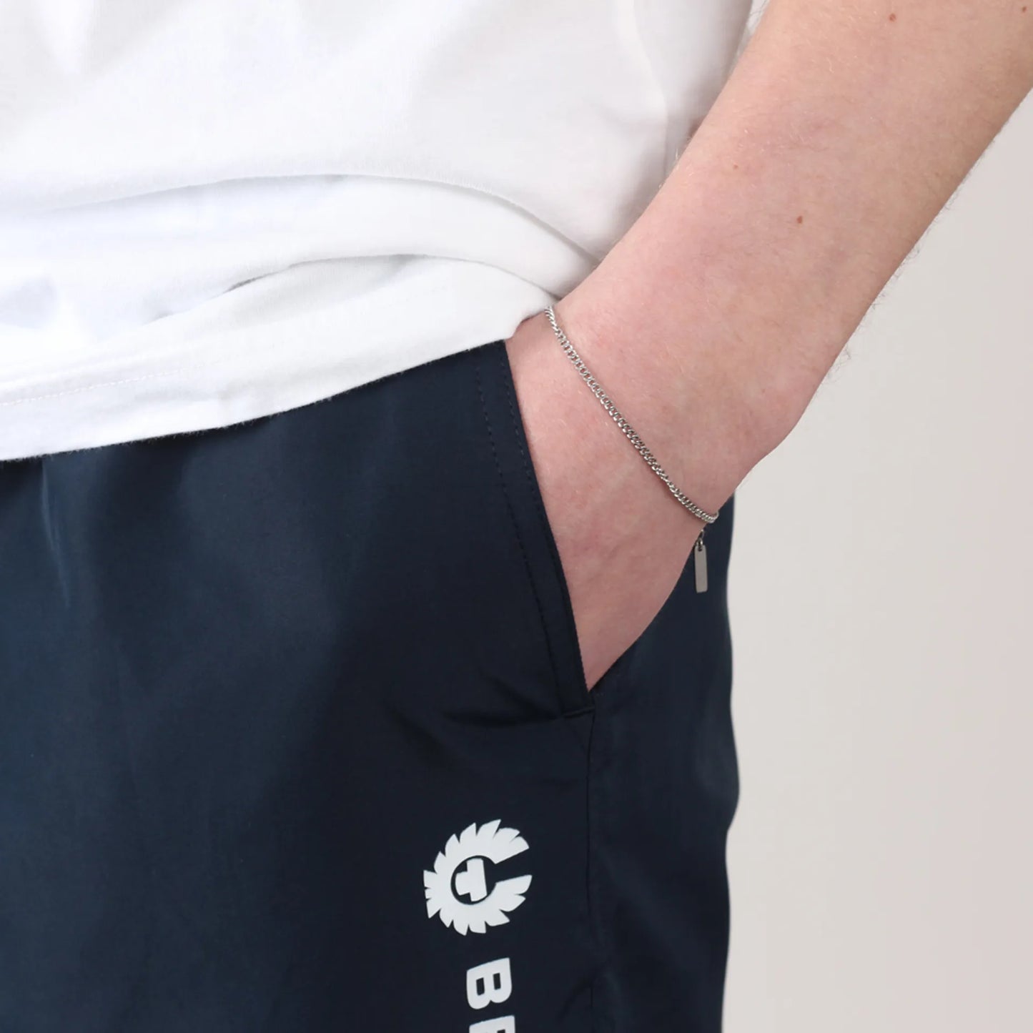 BELSTAFF TILLER SWIM SHORTS IN DARK INK NAVY 2XL RRP £95