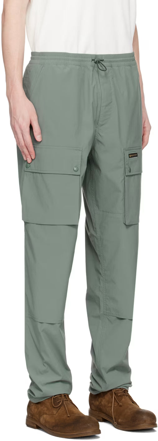 BELSTAFF CASTMASTER CARGO TROUSERS IN MINERAL GREEN XL RRP £250