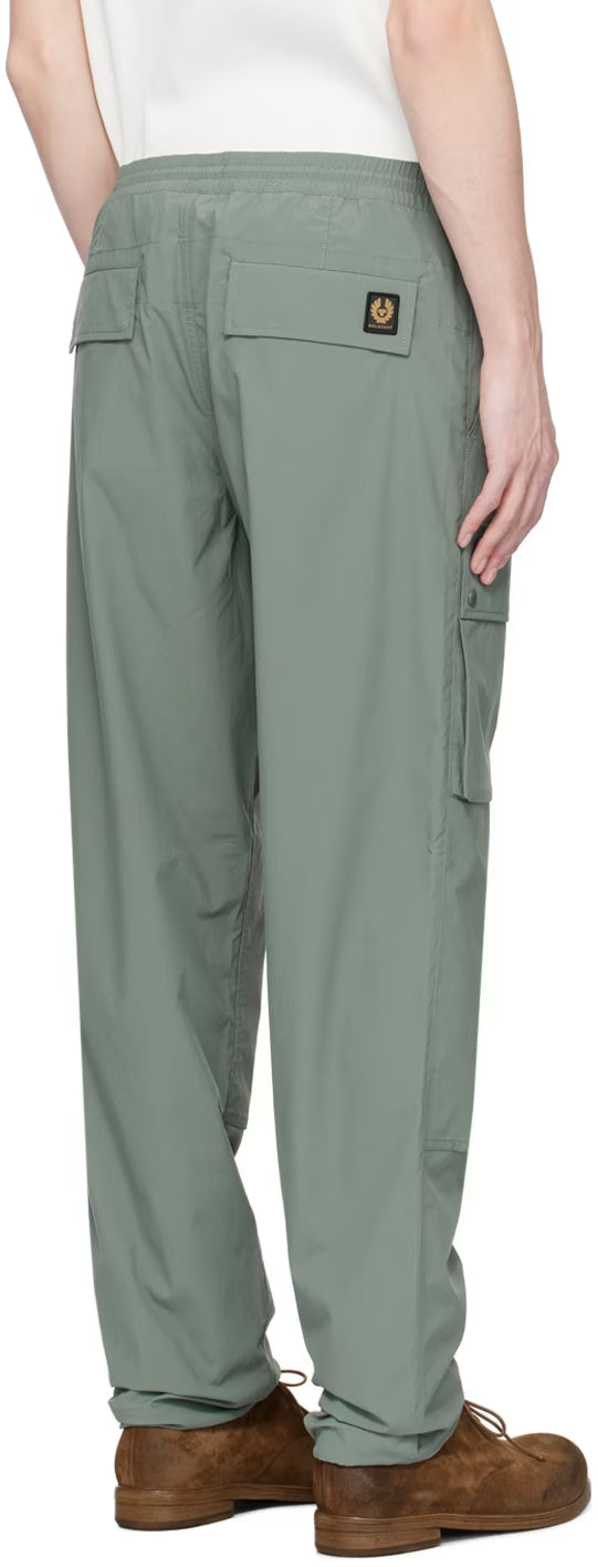 BELSTAFF CASTMASTER CARGO TROUSERS IN MINERAL GREEN XL RRP £250