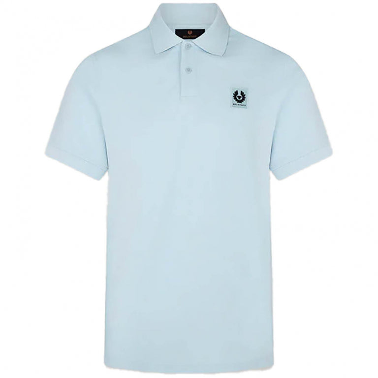 BELSTAFF PIQUE COTTON POLO SHIRT TONAL SKY BLUE 3XL RRP £95 BNWT