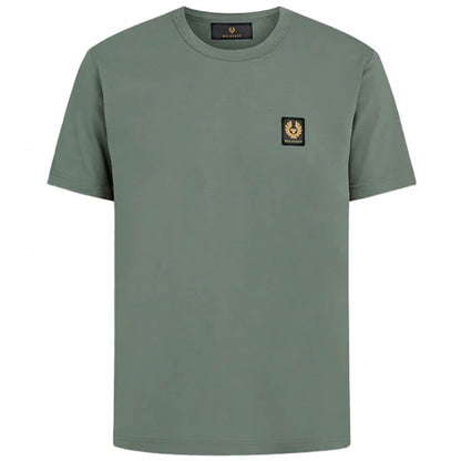 BELSTAFF PHOENIX PATCH COTTON T-SHIRT MINERAL GREEN 2XL RRP £60 BNWT
