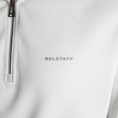 BELSTAFF ALLOY QUARTER ZIP SWEATSHIRT MERCURY 2XL RRP £175 BNWT