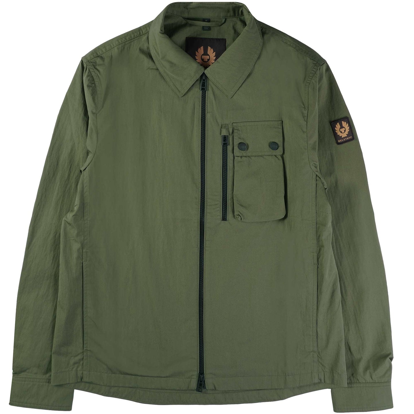 BELSTAFF RAIL SHELL OVERSHIRT TRUE OLIVE 3XL RRP £249 BNWT