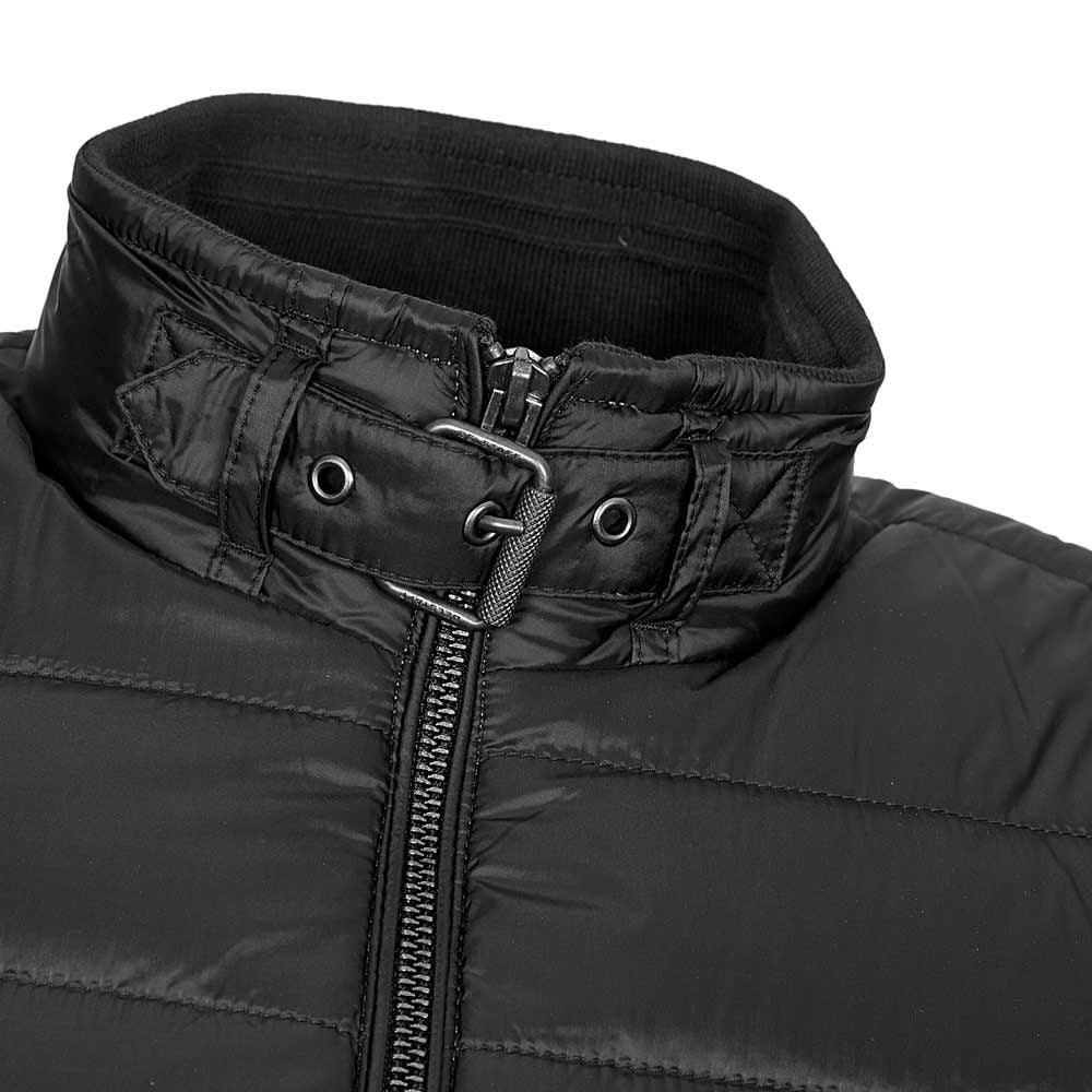 BELSTAFF CIRCUIT DOWN PUFFA BOMBER JACKET BLACK UK48 4XL RRP £350 NEW