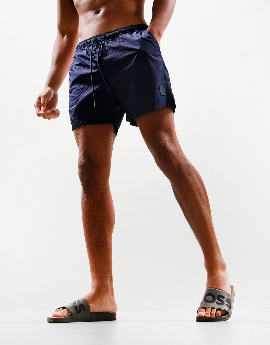 BELSTAFF CLIPPER SWIM SHORTS DARK INK NAVY RRP £115