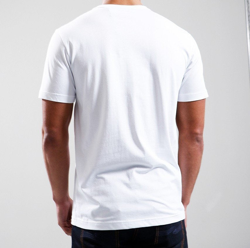 BELSTAFF DECONSTRUCTED COTTON T-SHIRT IN WHITE RRP £60 BNWT