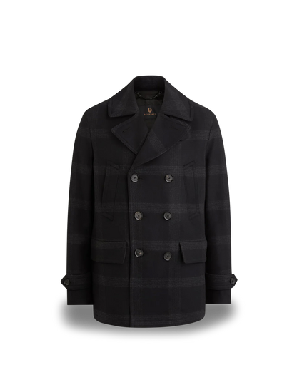 BELSTAFF MILFORD PEA COAT JACKET DARK CHARCOAL RRP £895 BNWT