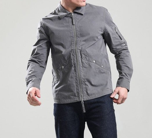 BELSTAFF TURBINE COTTON GABERDINE OVERSHIRT TORNADO GREY 2XL RRP £295 BNWT