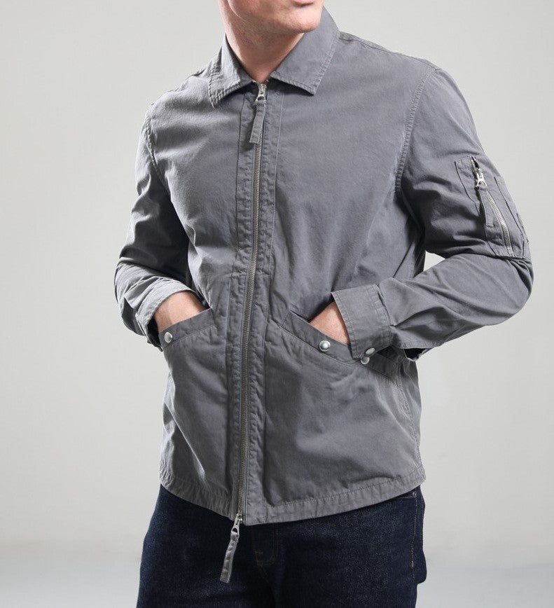 BELSTAFF TURBINE COTTON GABERDINE OVERSHIRT TORNADO GREY 2XL RRP £295 BNWT