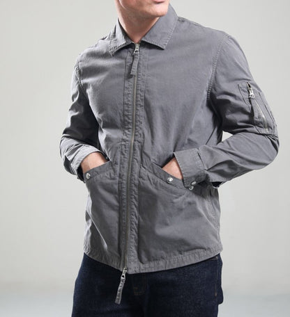 BELSTAFF TURBINE COTTON GABERDINE OVERSHIRT TORNADO GREY 2XL RRP £295 BNWT