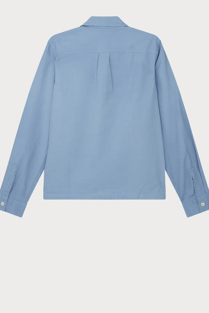 PAUL SMITH PS COTTON ZIPPED OVERSHIRT SHACKET SKY BLUE MEDIUM RRP £199 BNWT