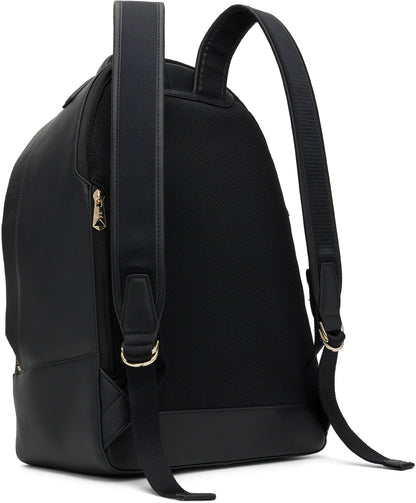 PAUL SMITH MAINLINE CALF LEATHER SIGNATURE STRIPE BACKPACK BLACK RRP £650 BNWT