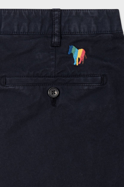 PAUL SMITH PS TAILORED ZEBRA LOGO CHINO SHORTS DARK NAVY RRP £150 BNWT