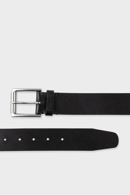 PAUL SMITH PS KEEPER LEATHER BELT SIZE 38 WAIST BLACK RRP £75 BNWT