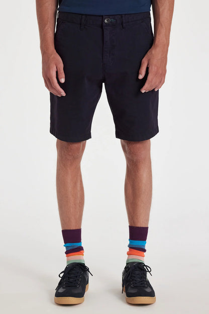 PAUL SMITH PS TAILORED ZEBRA LOGO CHINO SHORTS DARK NAVY RRP £150 BNWT