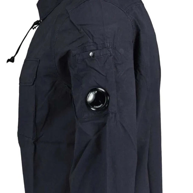 CP COMPANY FULL ZIP GABERDINE OVERSHIRT JACKET NAVY 2XL RRP £315 BNWT
