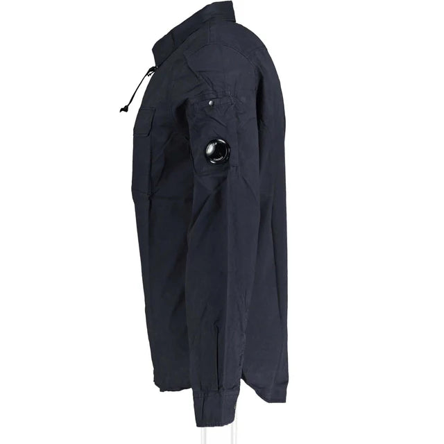 CP COMPANY FULL ZIP GABERDINE OVERSHIRT JACKET NAVY 2XL RRP £315 BNWT