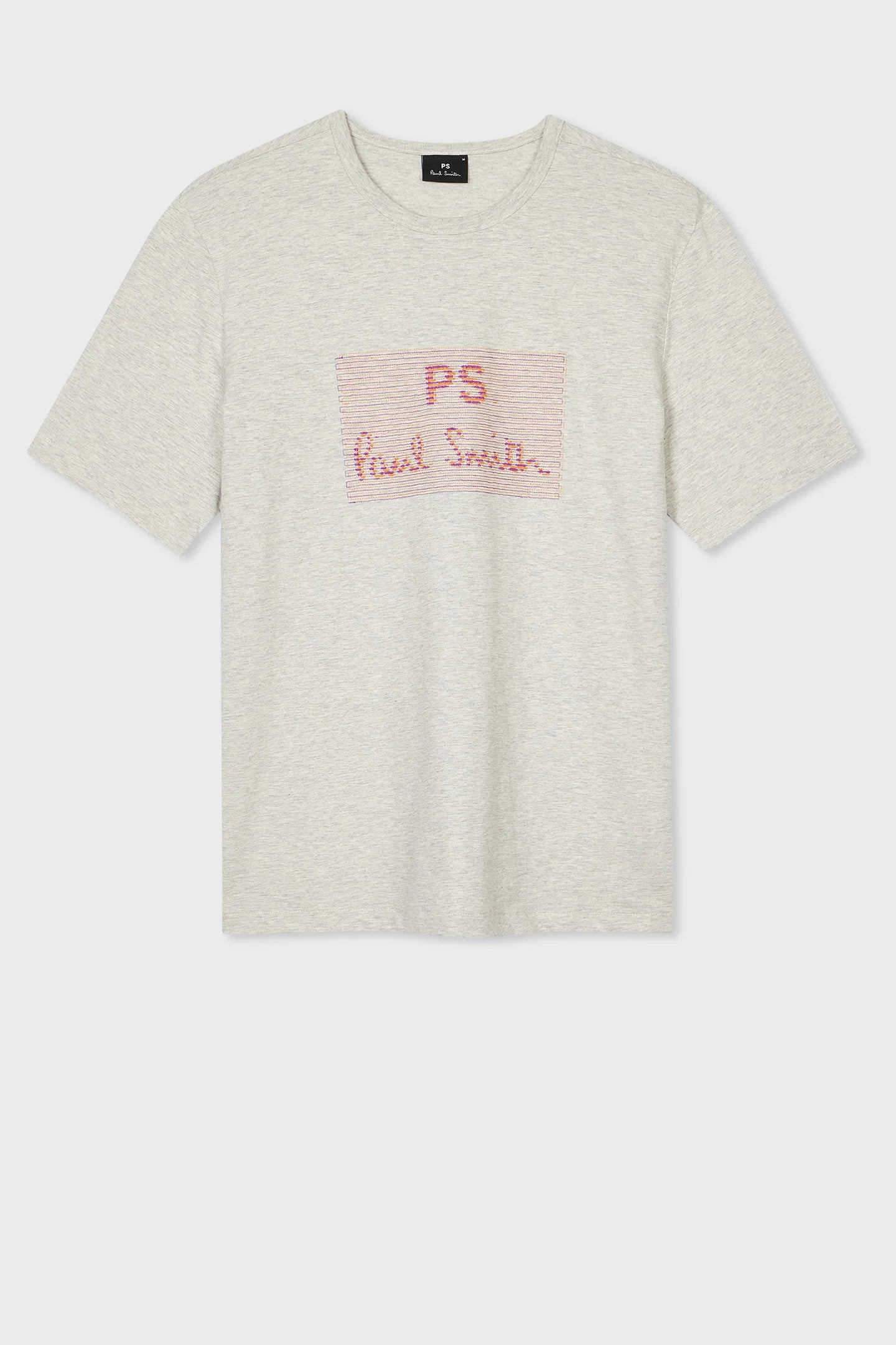 PAUL SMITH REGULAR FIT ORGANIC COTTON BOX LOGO T-SHIRT OFF WHITE M RRP £70 BNWT